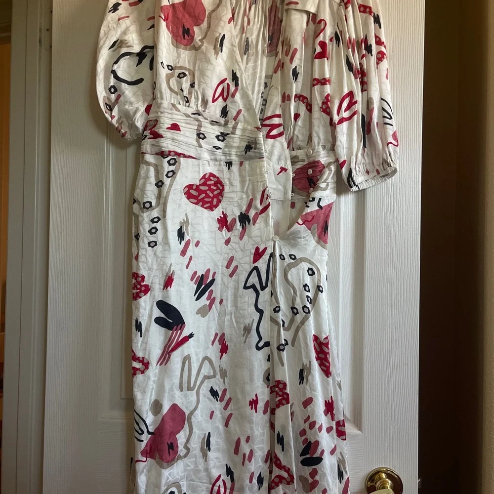 ba&sh Multicolor Abstract Pattern Dress - Picture 2 of 5